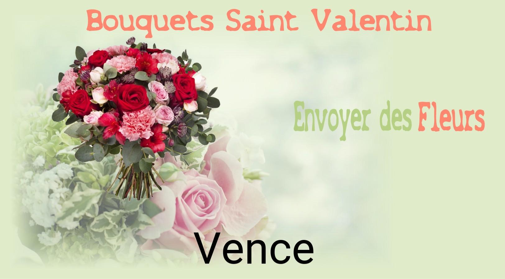 Roses de Saint-Valentin livrées à Vence